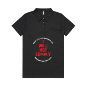 I Will Not Comply (Black) - AS Colour - Amy Polo