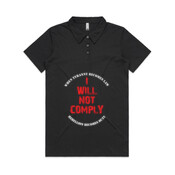 I Will Not Comply (Black) - AS Colour - Amy Polo