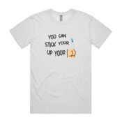 Stick Your Vaccine - AS Colour - Marle Staple Tee