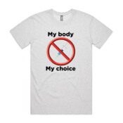 My Body My Choice - AS Colour - Marle Staple Tee