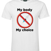 My Body My Choice - Men's Tee - On Special! 