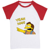 Yeah Nah! -  RAMO- Organic Baby Raglan 