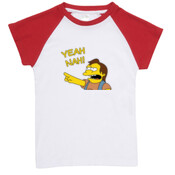 Yeah Nah! -  RAMO- Organic Baby Raglan 