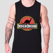 Dickhead Dinosaur - Mens Flex Tank