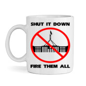 Fire them all! - High quality ceramic white mug