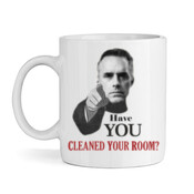 Jordan Peterson - Clean Your Room - High quality ceramic white mug