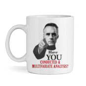 Jordan Peterson - Multivariate - High quality ceramic white mug